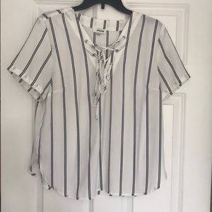 Storee striped blouse shirt